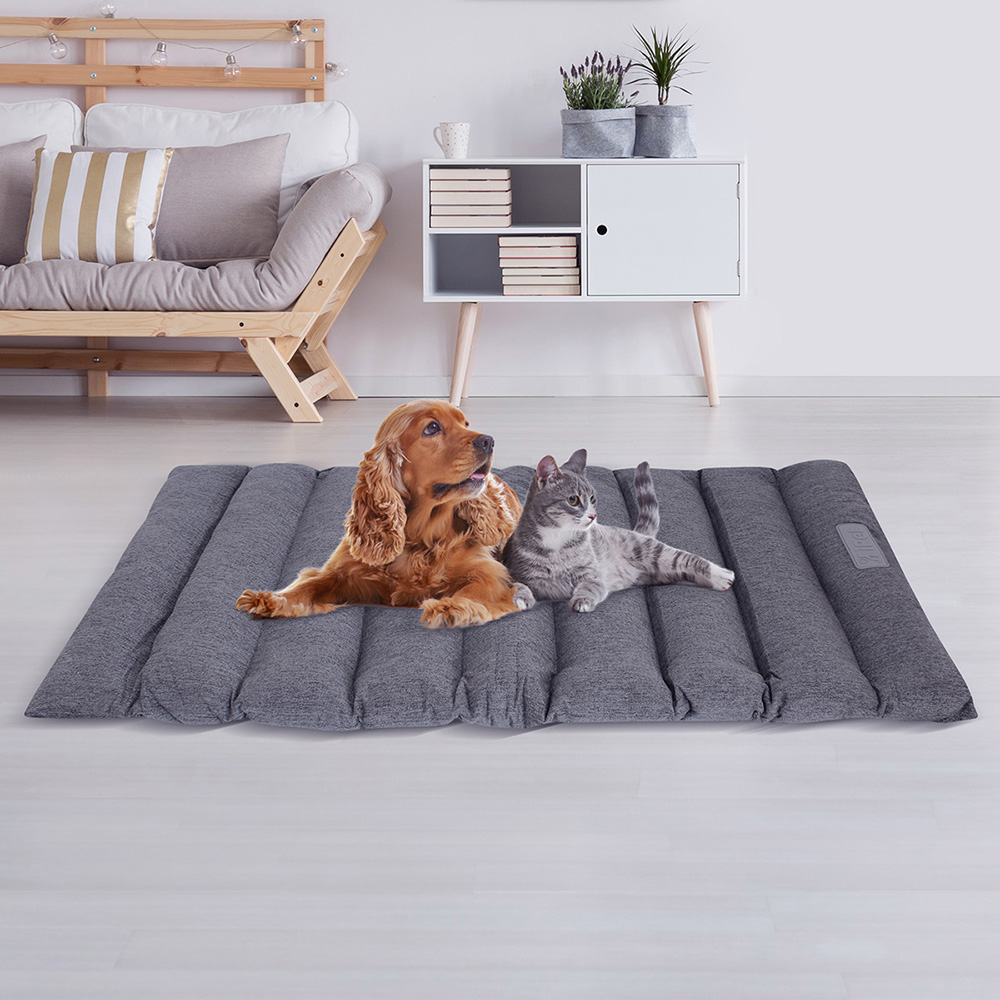 Foto 8 pulgar | Cama Colchoneta Enrollable para Perro I Pet Ag Box Gris