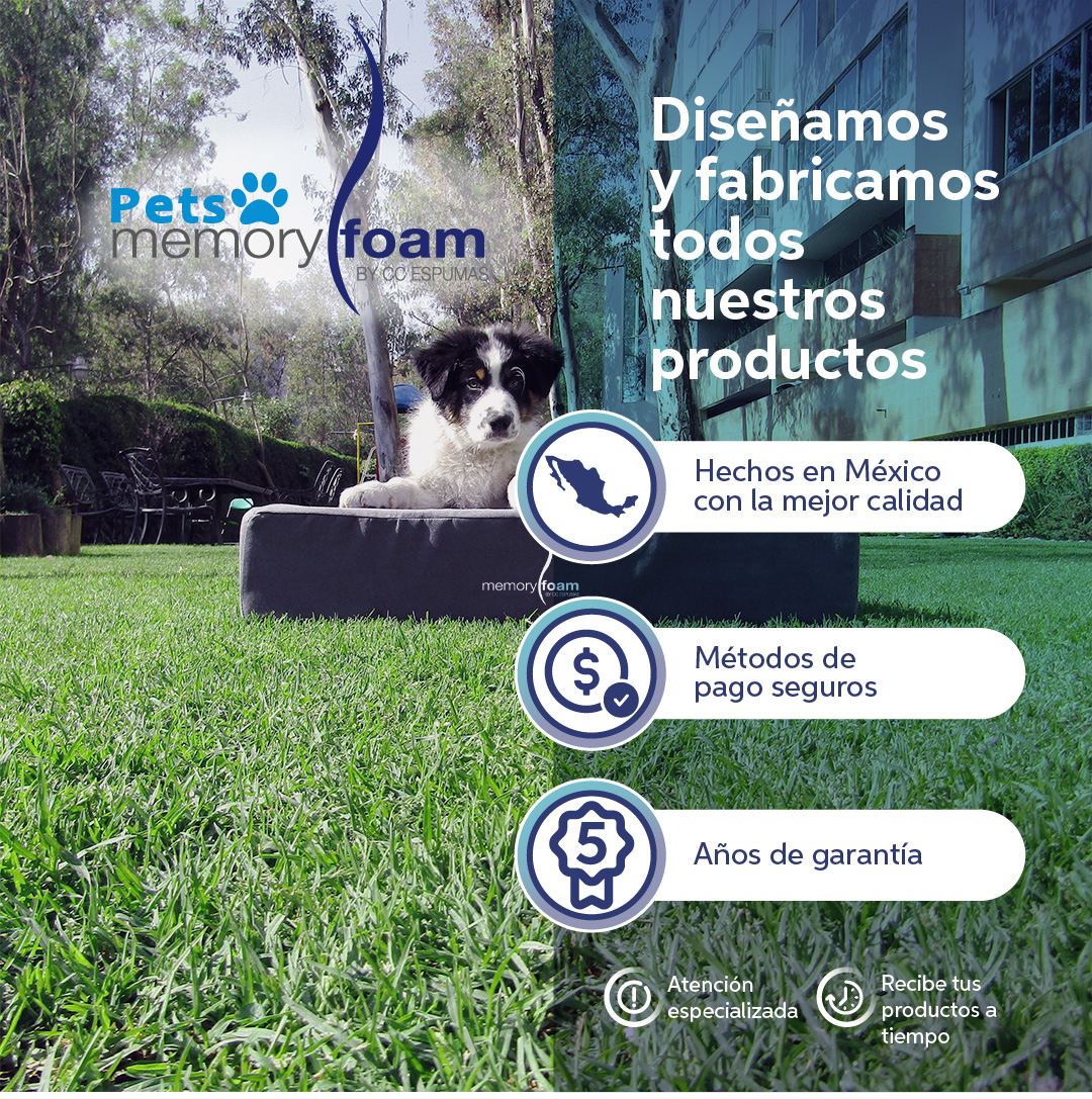 Foto 8 | Colchón para Mascotas Memory Foam  Ortopédico Extra Grande