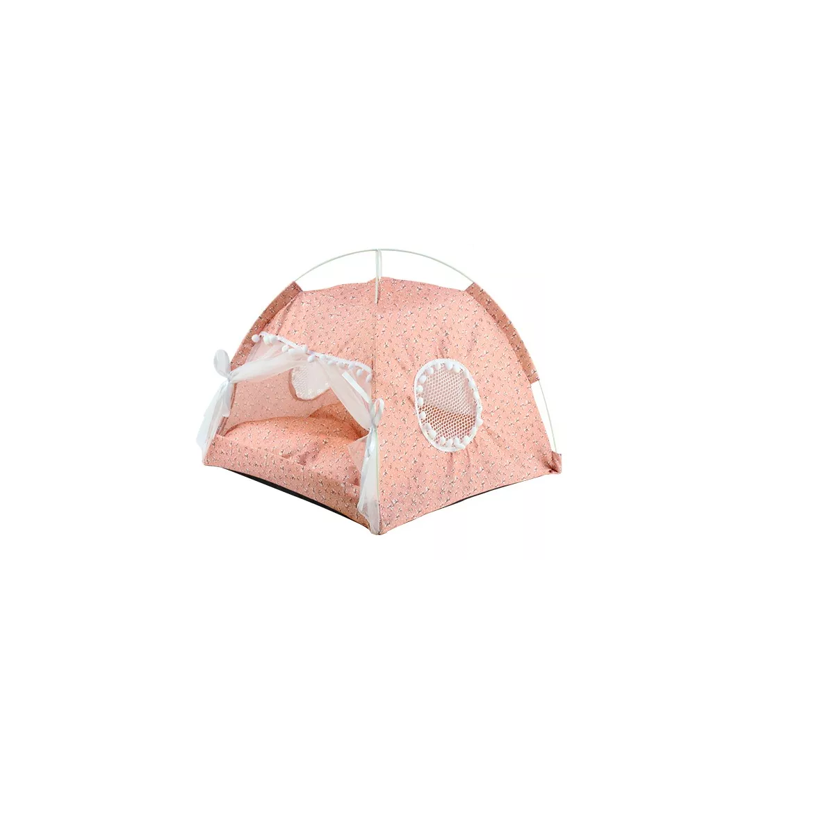 Tienda para Mascota Eo Safe Imports ESI-9899 Rosa con Almohadilla Lavable y Plegable