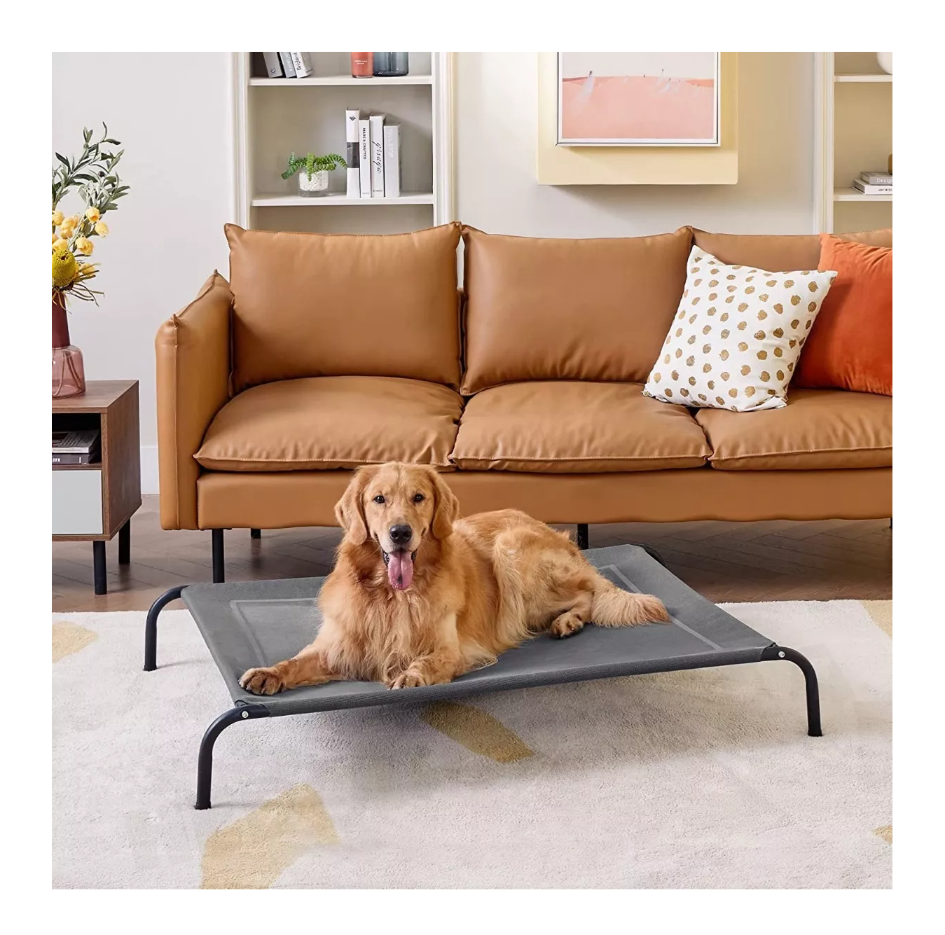 Foto 5 pulgar | Cama Elevada para Mascotas Belug Gris