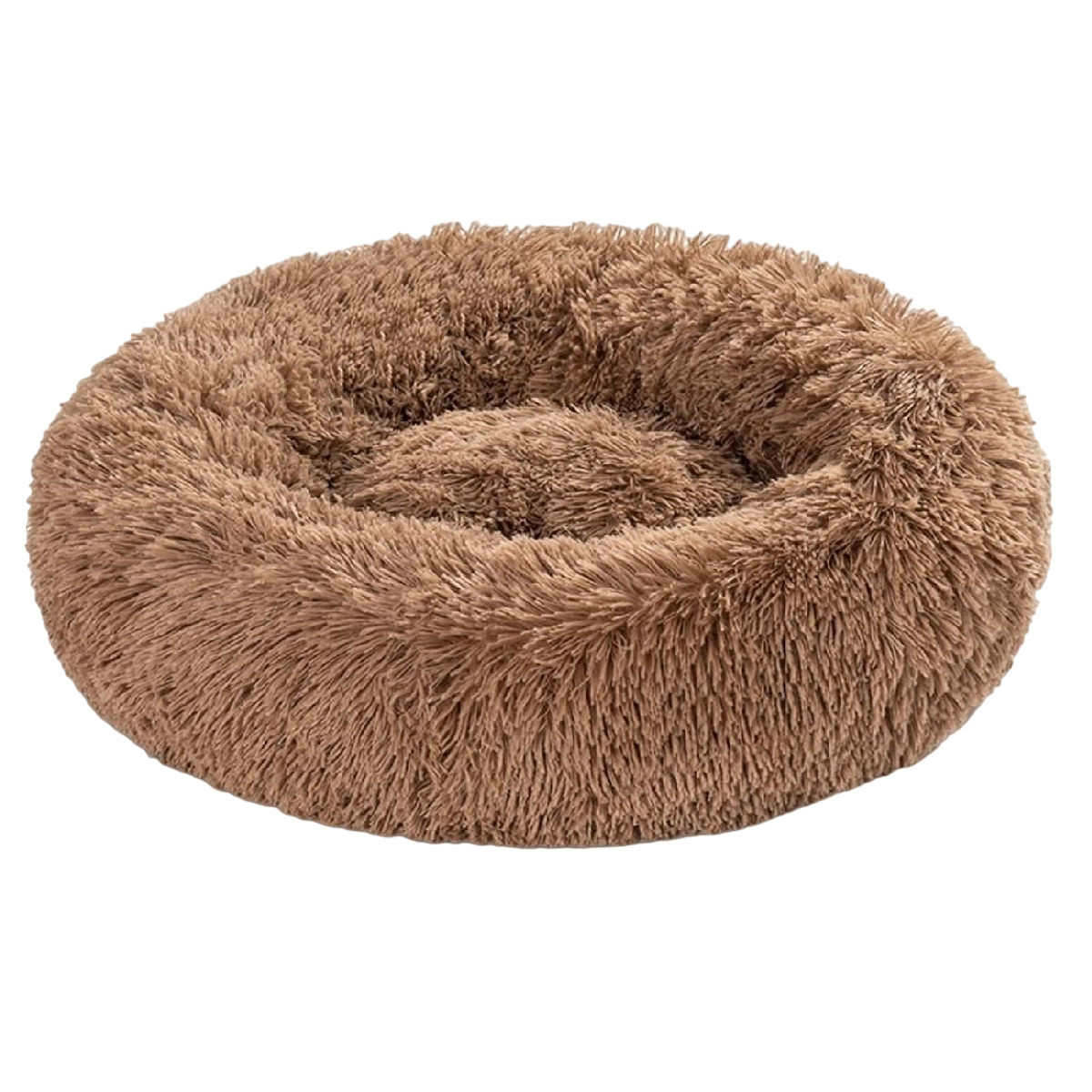 Cama Tipo Dona para Mascota Eo Safe Imports ESI-12213 Marrón 50 cm para Perro o Gato