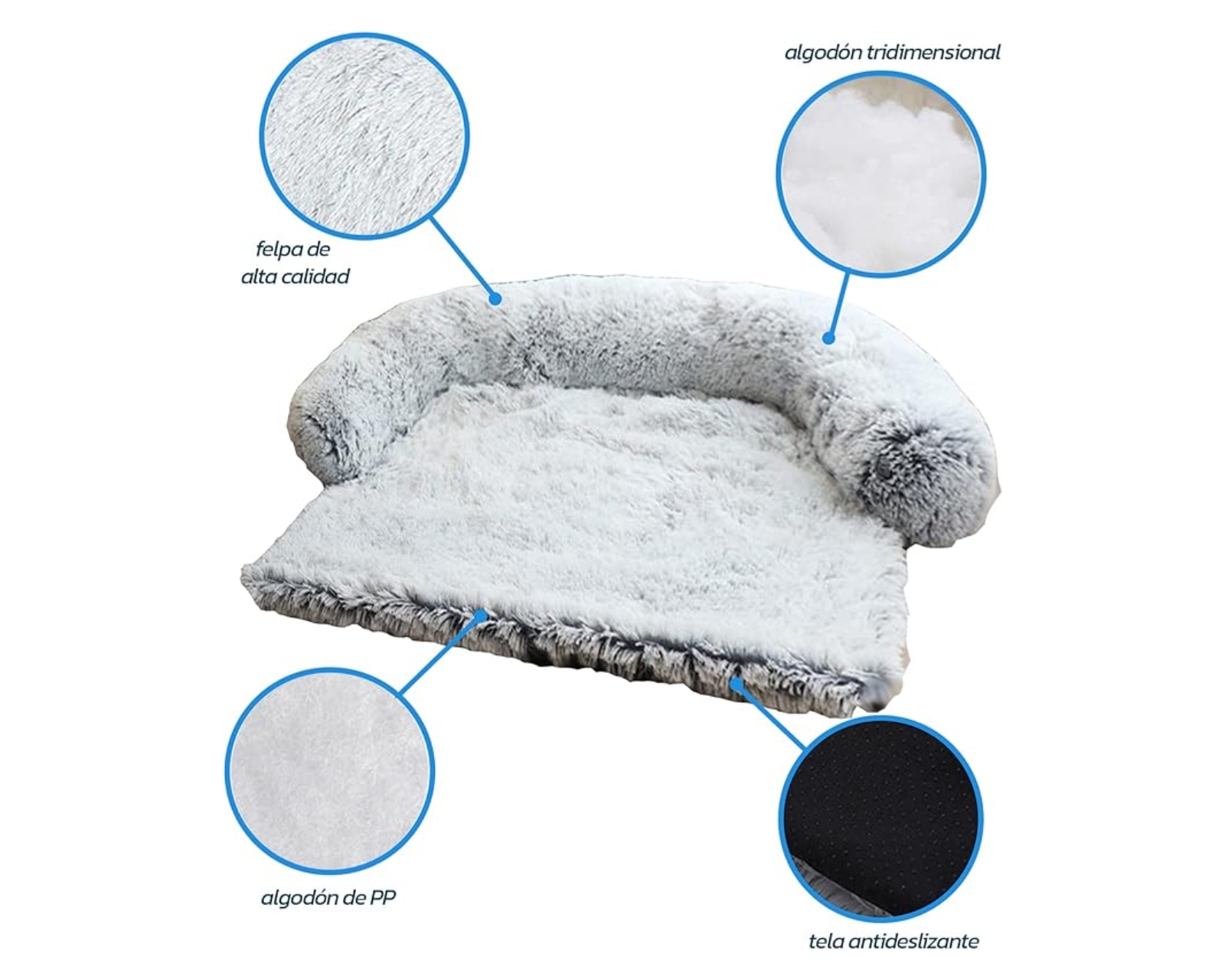 Foto 4 pulgar | Cama Para Perro Bluelander