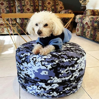 Foto 4 | Puff Para Mascota Kyuden Home Blue Print