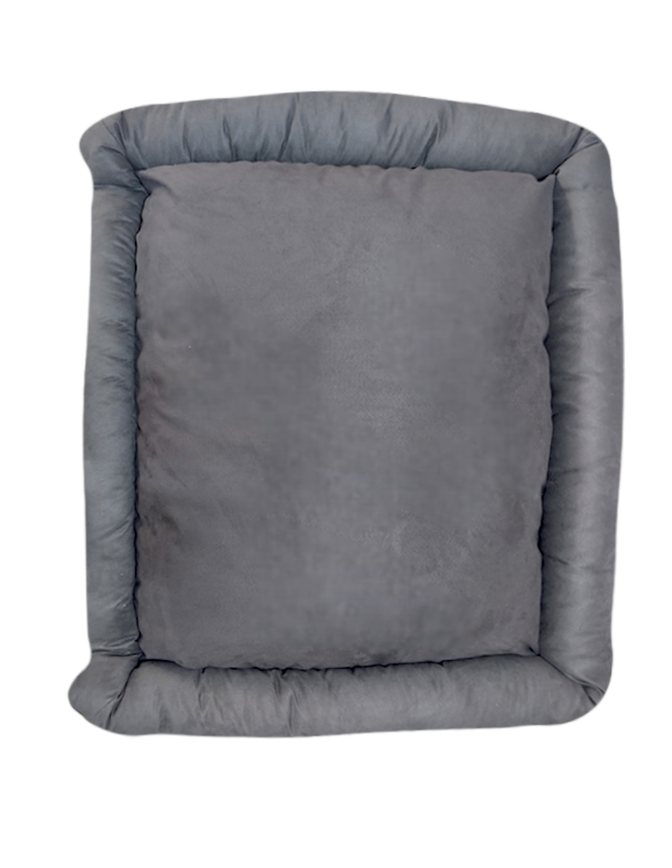 Foto 3 pulgar | Cama Rectangular de Lujo Lunics Grande Color Gris Oxford