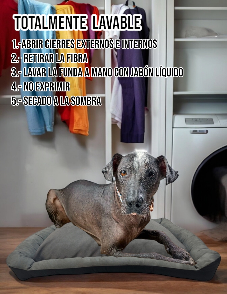 Foto 8 pulgar | Cama Rectangular de Lujo Lunics Grande Color Gris Oxford
