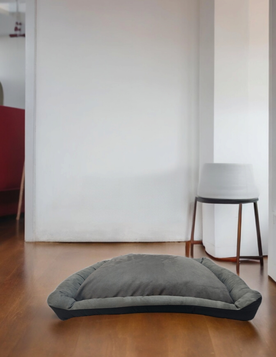 Foto 9 pulgar | Cama Rectangular de Lujo Lunics Grande Color Gris Oxford