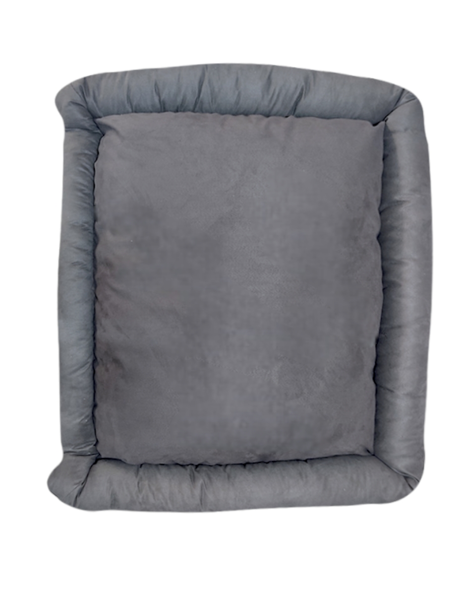 Foto 3 pulgar | Cama Rectangular de Lujo Lunics Jumbo Gris Oxford