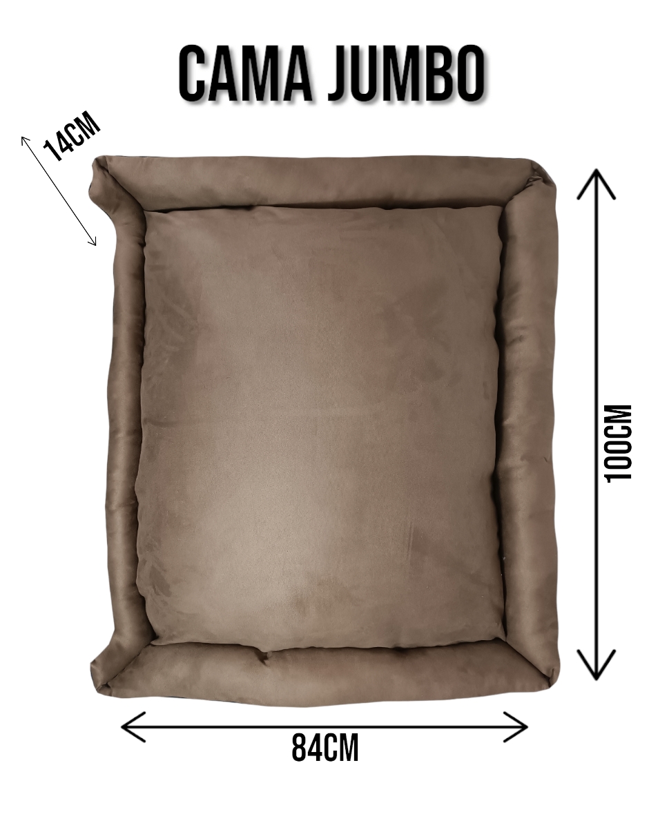 Foto 5 | Cama Rectangular de Lujo Lunics Jumbo color Chocolate