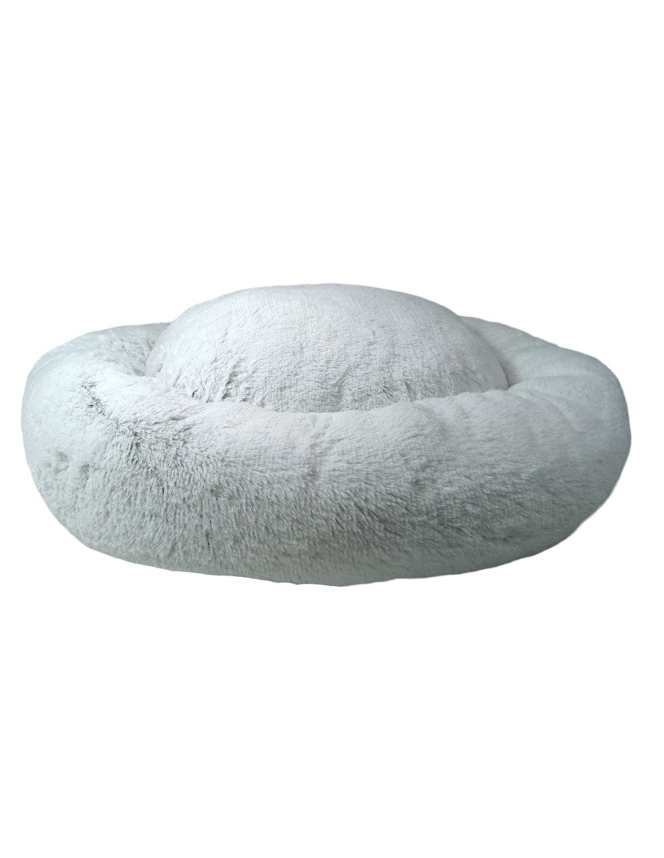Cama para Perro Lunics Blanca Antiestrés Mediana $490