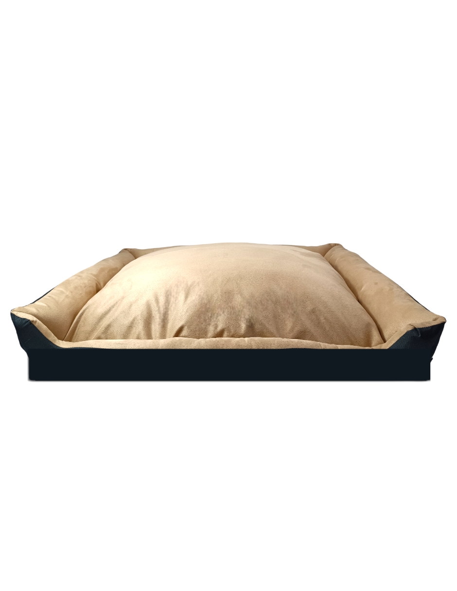 Foto 2 pulgar | Cama Rectangular de Lujo Lunics Mediana color Miel