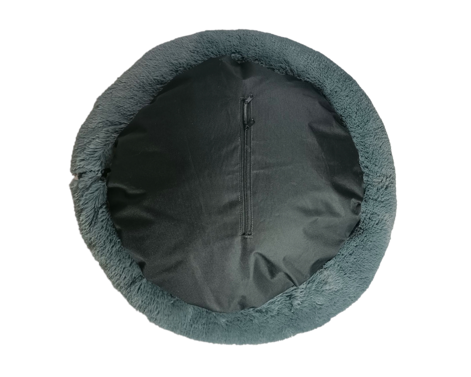 Foto 4 pulgar | Cama para Perro Lunics Antiestrés con Techo Desmontable Mediana Gris Oxford