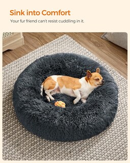 Foto 3 | Cama Para Mascotas Feandrea, Suave, De Tela De Felpa, Extraíble Y Lavable