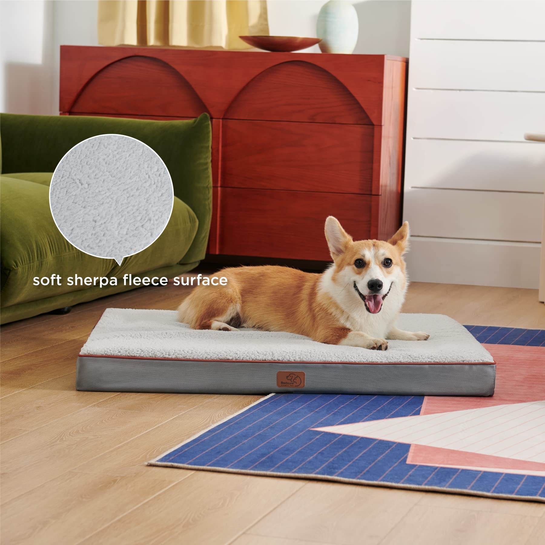 Foto 6 | Cama Ortopédica Extra Grande Para Perros Grandes - Venta Internacional.