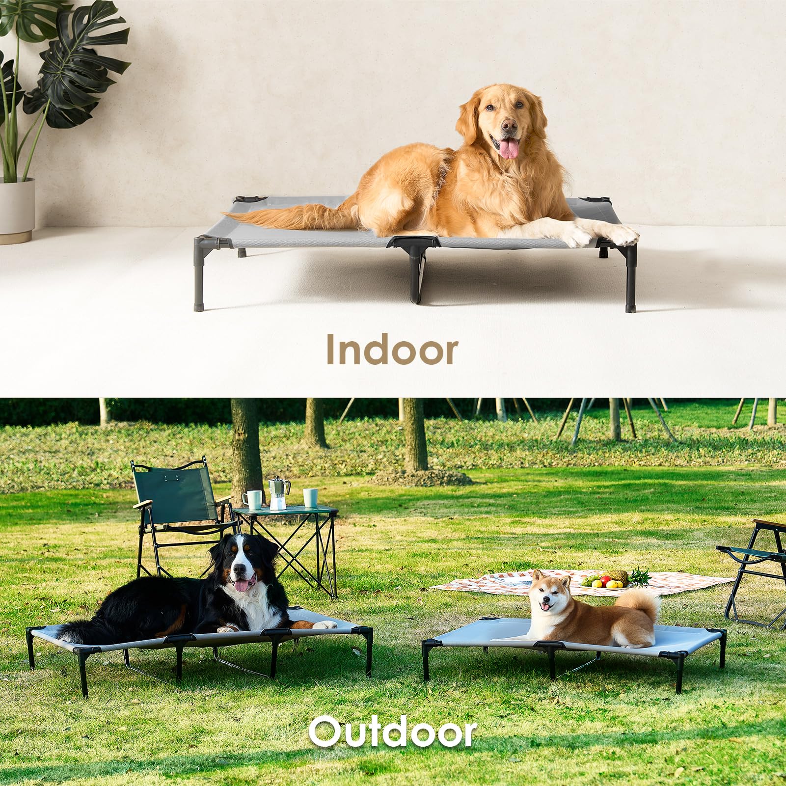 Foto 5 | Cuna Elevada Para Perros Eheyciga 112 Cm Para Perros Grandes De 54 Kg - Venta Internacional.