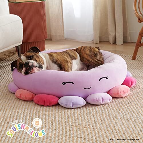 Foto 5 | Cama Para Mascotas Squishmallows Beula Octopus, 50 Cm, Pequeña, Ultrasuave - Venta Internacional.