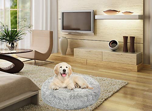 Foto 7 pulgar | Mr. Peanut's Orthoplush Two Tone Extra Fluff Faux Fur Donu - Venta Internacional.