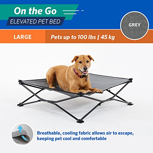 Foto 6 pulgar | Cama Para Mascotas Coolaroo On The Go Elevated, Grande, Gris - Venta Internacional.