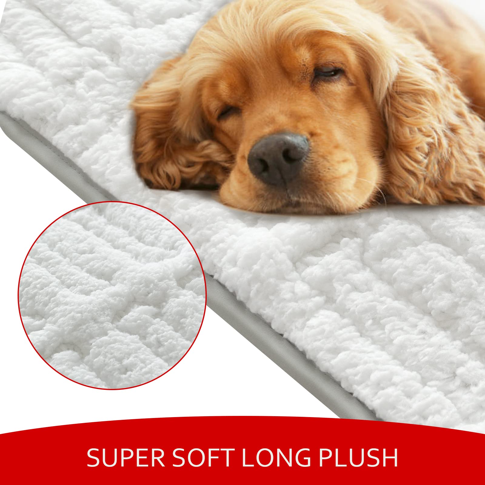 Foto 3 pulgar | Alfombrilla Para Cama Para Perros, Suave Felpa, 21 Cm X 14 Cm, Moonsea - Venta Internacional.