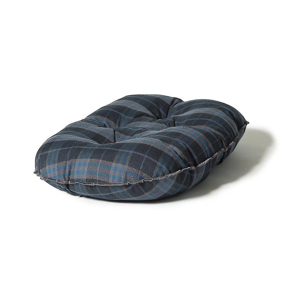 Cama Para Perros Huoguo Lumberjack, Colchón Acolchado Azul Marino/gris, 84 Cm - Venta Internacional.