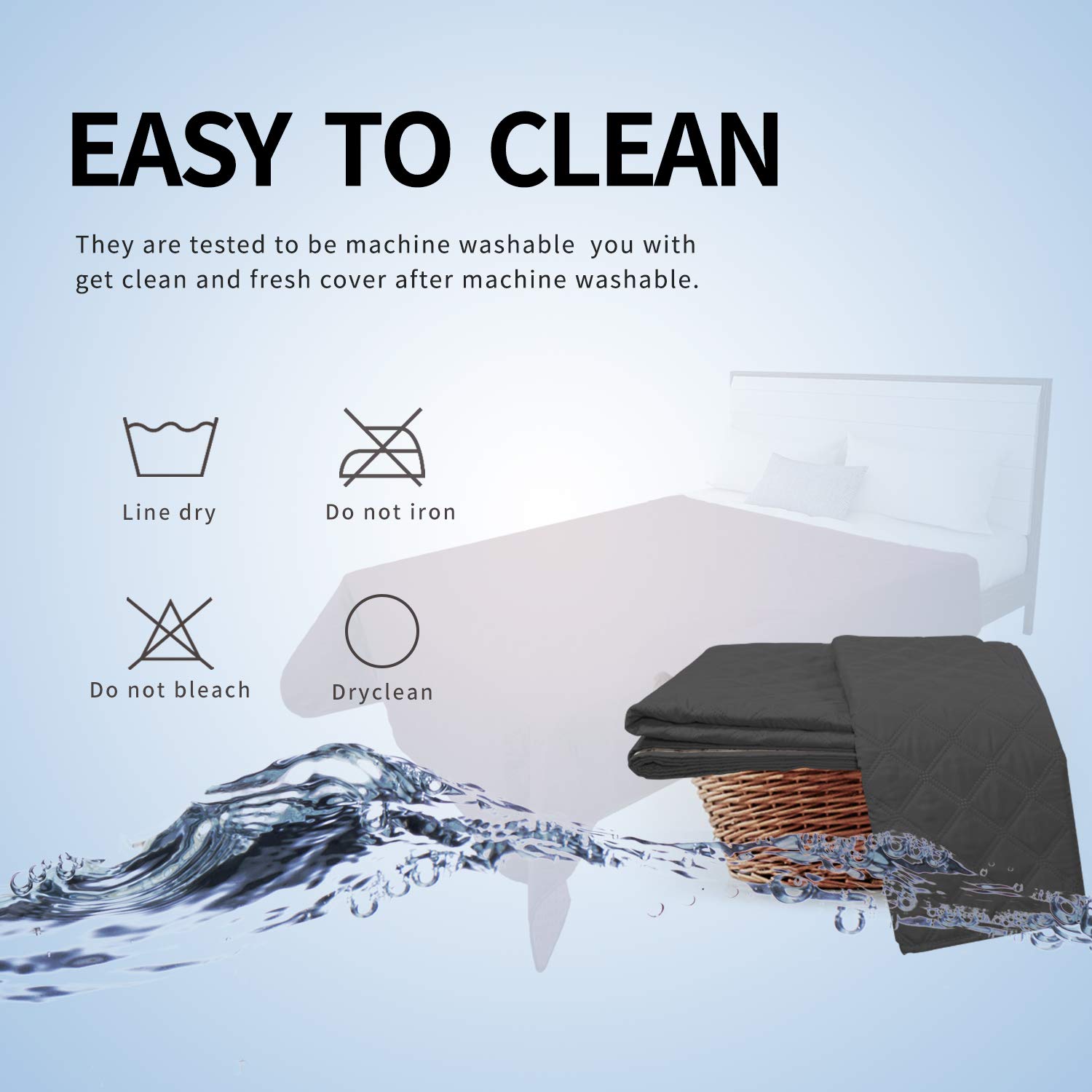 Foto 7 pulgar | Funda De Cama Para Perros, Protector De Muebles, Fácil De Llevar, Impermeable - Venta Internacional.