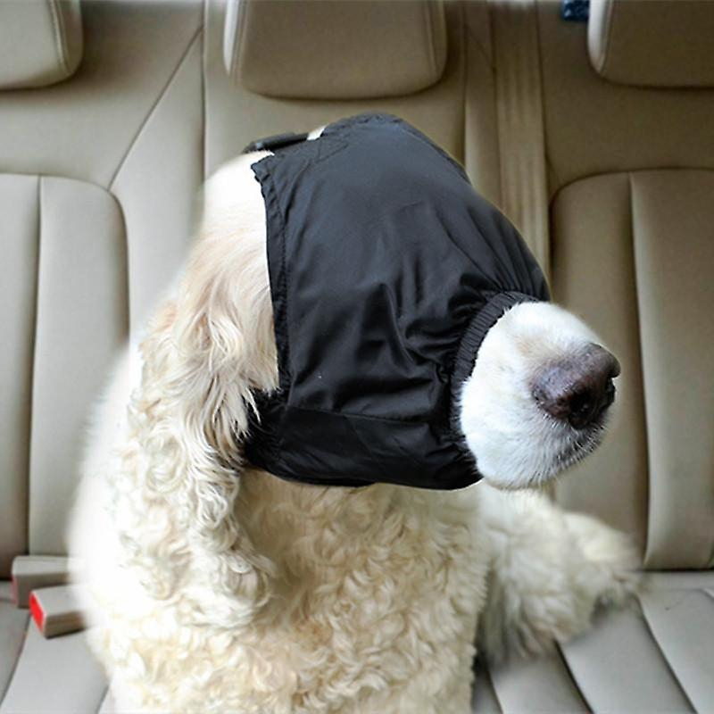 Foto 2 | Mascarilla Calmante Para Perros (xl), De Nailon, Para Aseo, Color Negro - Venta Internacional.