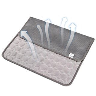 Foto 3 | Cojín De Seda Helada Pet Cool Mat Para Perros Y Gatos, Lavable - Venta Internacional.