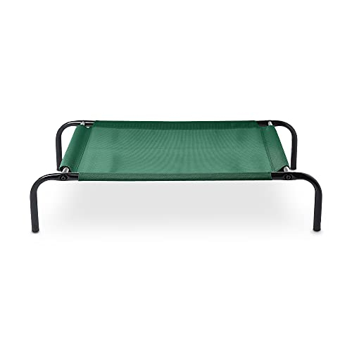 Foto 4 pulgar | Cama Para Mascotas Amazon Basics Cooling Elevated Small Green - Venta Internacional.