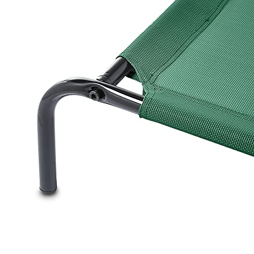 Foto 4 | Cama Para Mascotas Amazon Basics Cooling Elevated Small Green - Venta Internacional.