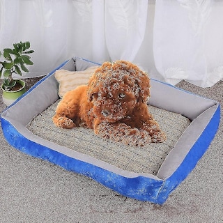 Foto 1 | Manta Para Mascotas, Perros Y Gatos Con Tapete De Ratán Para Jaula De Pájaros S - Venta Internacional.