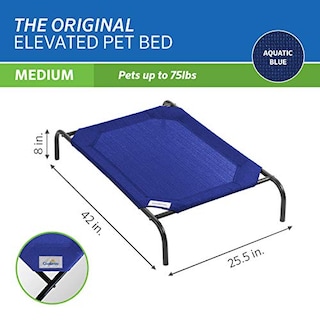 Foto 5 | Cama Para Mascotas Coolaroo The Original Cooling Elevated Azul Medio - Venta Internacional.