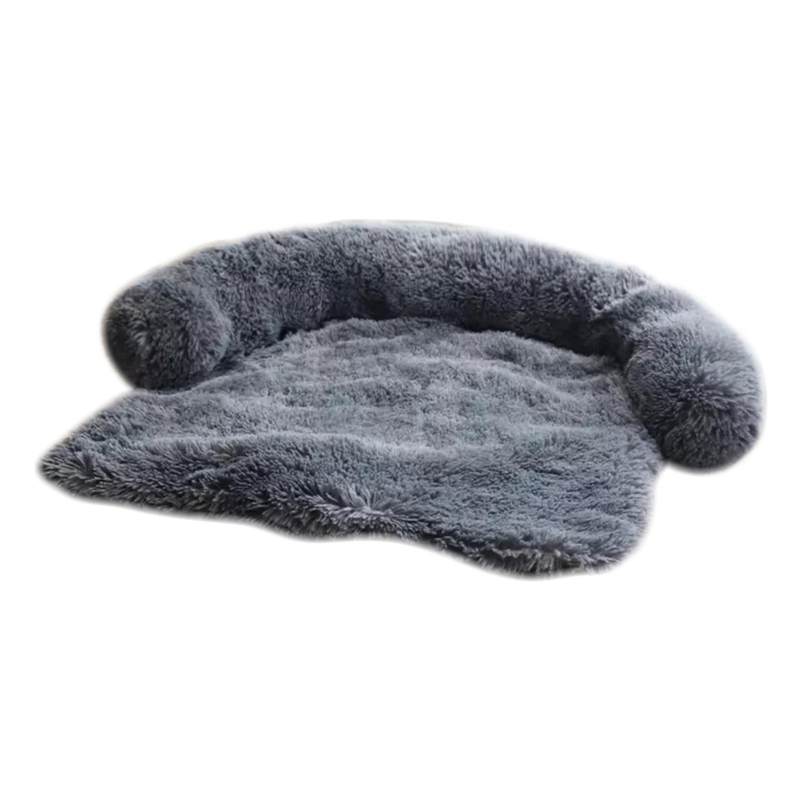 Foto 2 pulgar | Manta De Felpa Para Sofá Cama Pet Kennel, De Doble Uso, Para Aliviar La Ansiedad - Venta Internacional.
