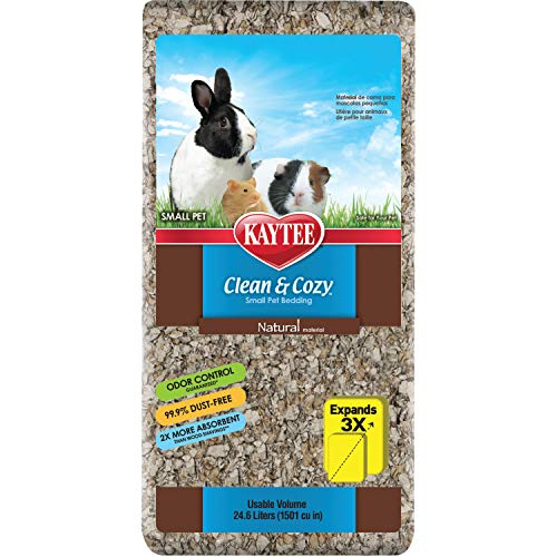 Ropa De Cama Para Mascotas Kaytee Clean & Cozy Natural 24,6 Litros - Venta Internacional.