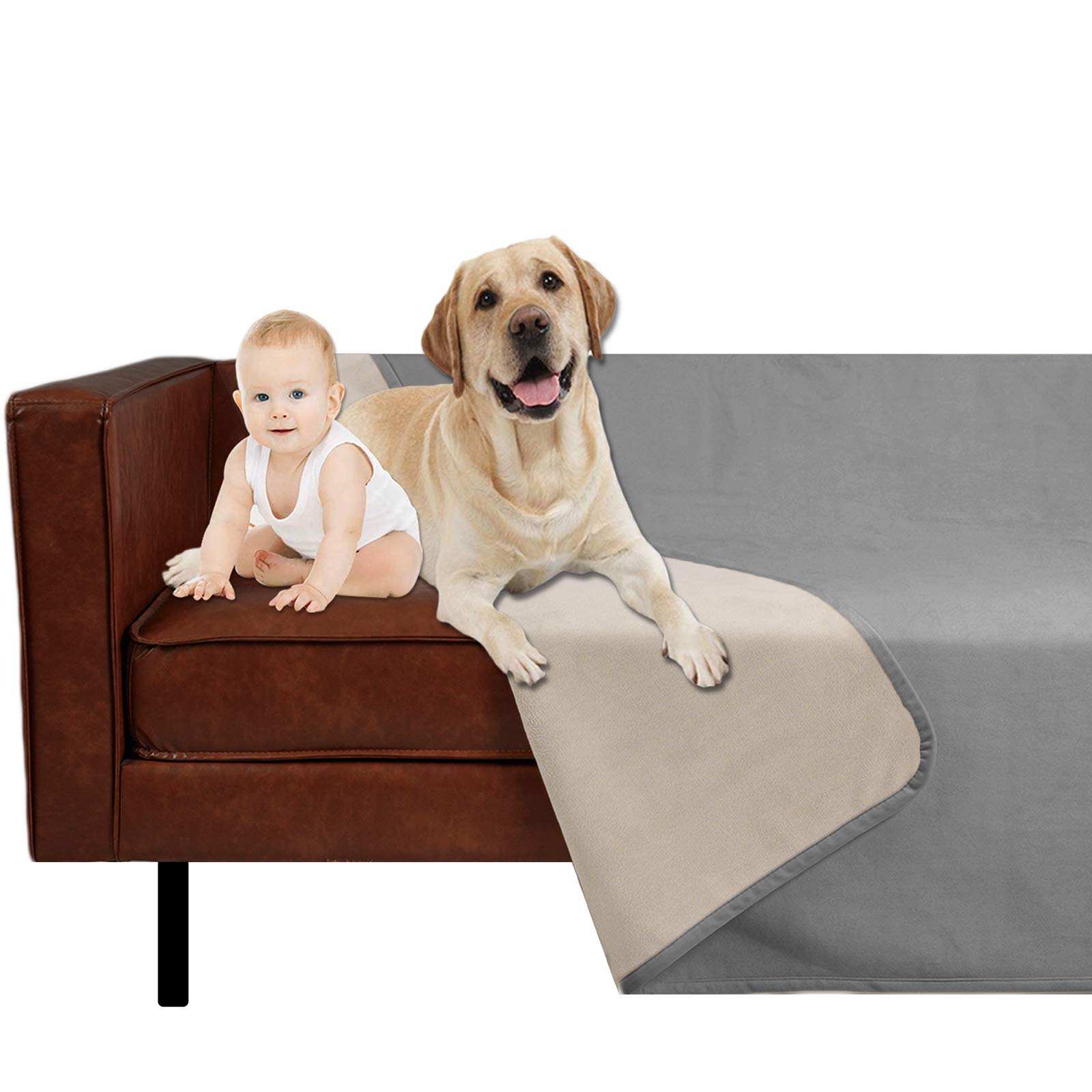 Foto 3 pulgar | Manta De Cama Para Mascotas, Impermeable, Reversible, De Terciopelo Ameritex - Venta Internacional.