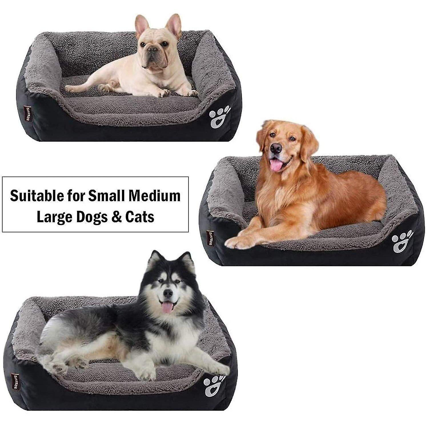 Foto 4 pulgar | Cama Para Perros Huoguo, Moderna, Ultrasuave Y Cálida Para Uso Diario, Tamaño Mediano - Venta Internacional.