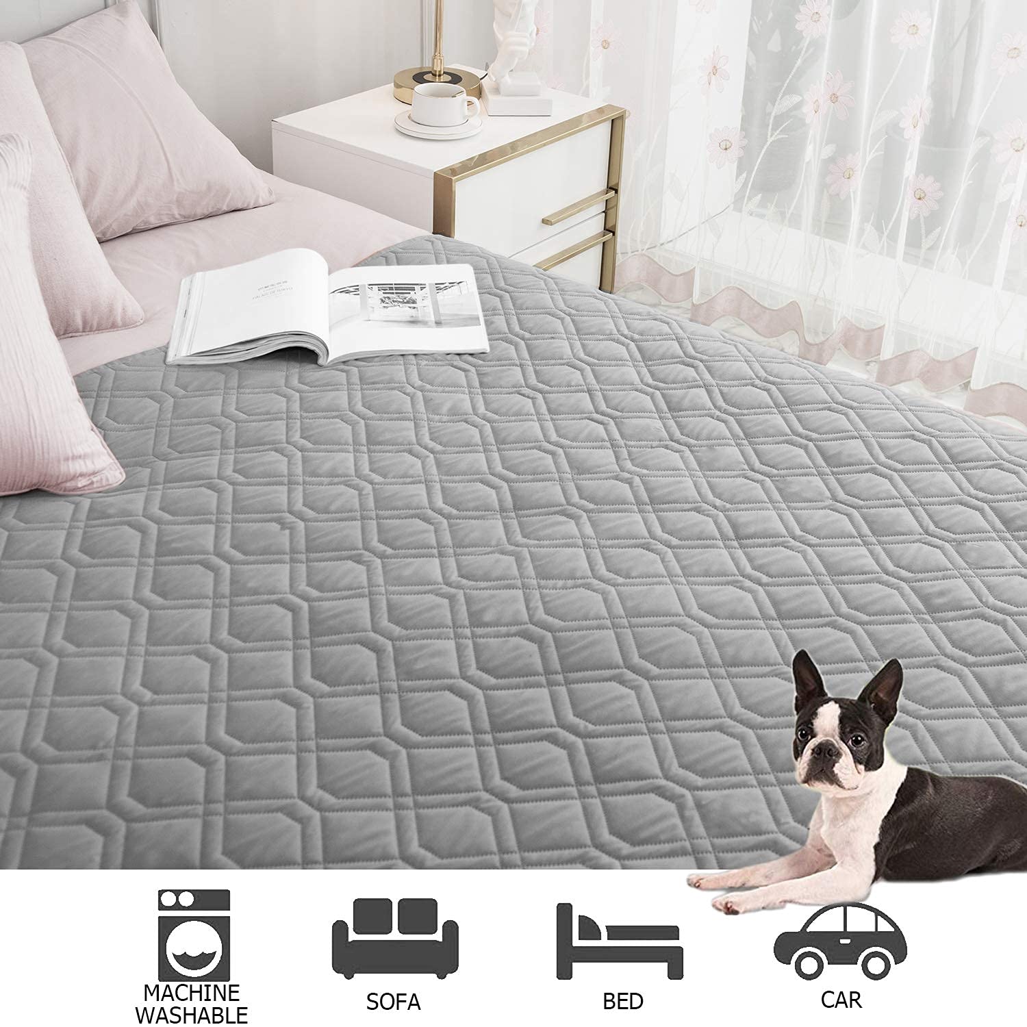 Foto 5 pulgar | Manta Impermeable Para Cama Para Perros Y Mascotas Para Muebles Ameritex - Venta Internacional.