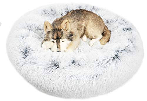Foto 2 pulgar | Mr. Peanut's Orthoplush Two Tone Extra Fluff Faux Fur Donu - Venta Internacional.