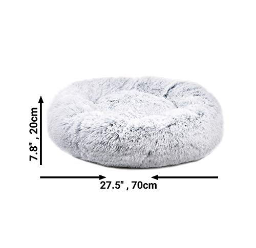 Foto 3 pulgar | Mr. Peanut's Orthoplush Two Tone Extra Fluff Faux Fur Donu - Venta Internacional.