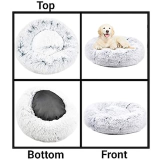 Foto 3 | Mr. Peanut's Orthoplush Two Tone Extra Fluff Faux Fur Donu - Venta Internacional.