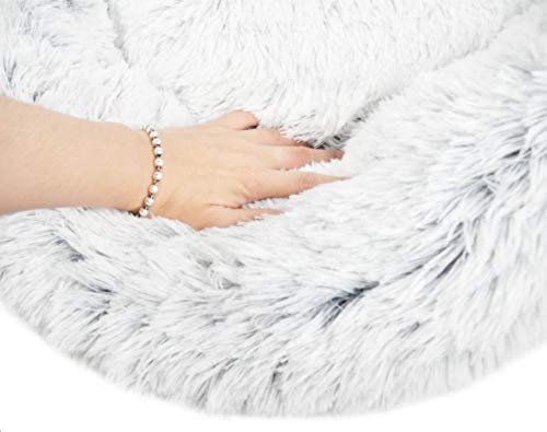 Foto 6 pulgar | Mr. Peanut's Orthoplush Two Tone Extra Fluff Faux Fur Donu - Venta Internacional.