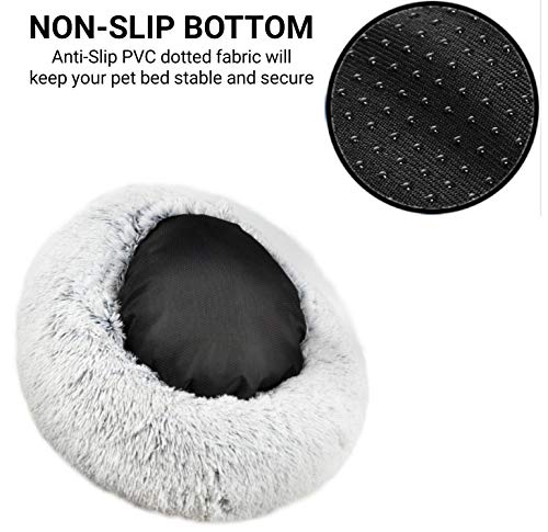 Foto 7 pulgar | Mr. Peanut's Orthoplush Two Tone Extra Fluff Faux Fur Donu - Venta Internacional.