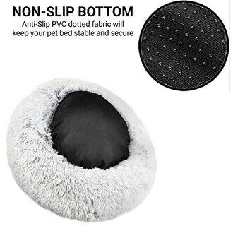 Foto 6 | Mr. Peanut's Orthoplush Two Tone Extra Fluff Faux Fur Donu - Venta Internacional.