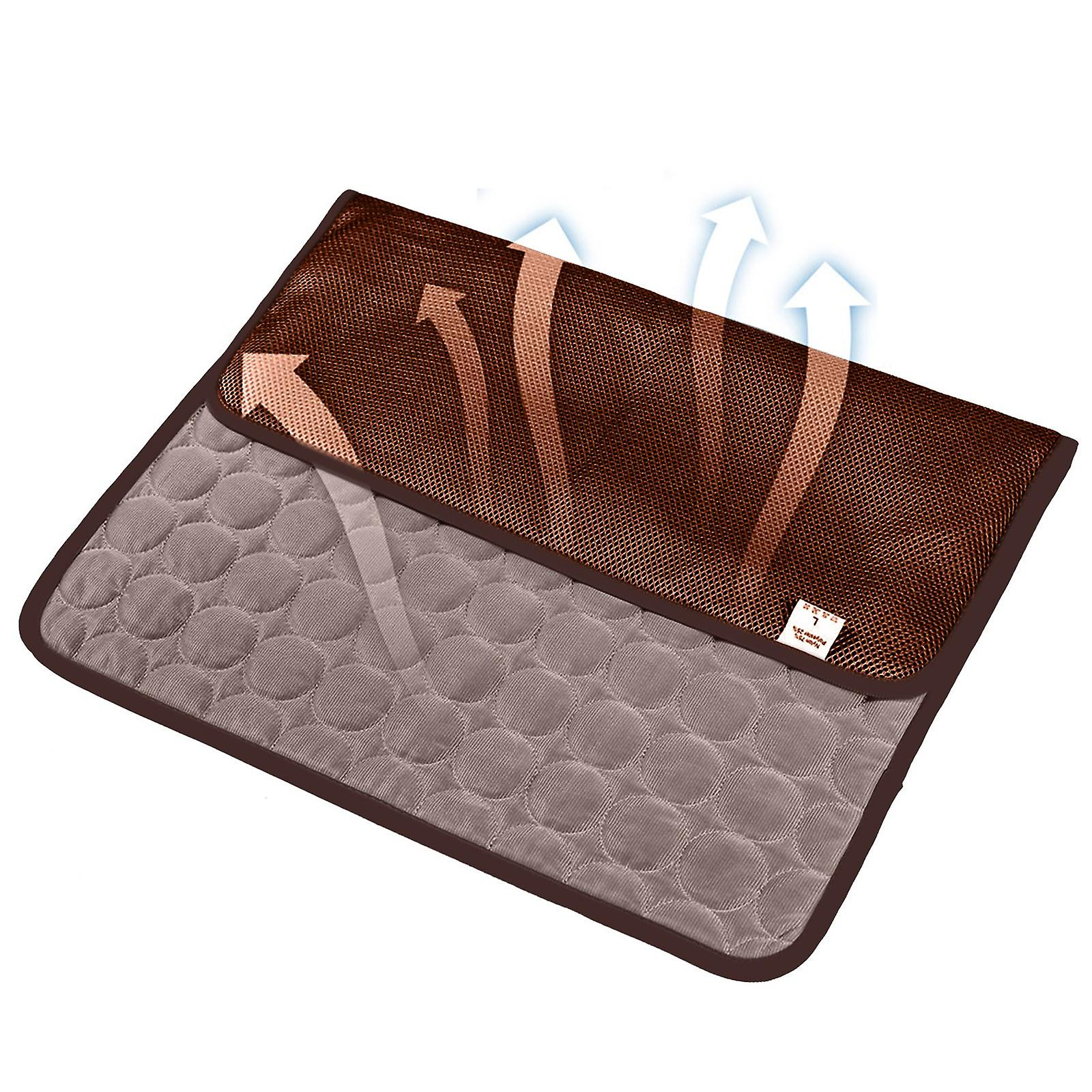 Foto 4 pulgar | Cojín De Seda Helada Pet Cool Mat Para Perros Y Gatos, Lavable - Venta Internacional.