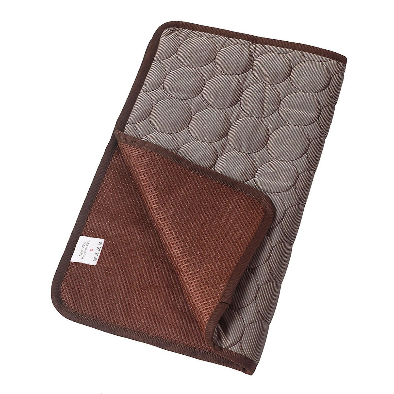 Foto 5 pulgar | Cojín De Seda Helada Pet Cool Mat Para Perros Y Gatos, Lavable - Venta Internacional.