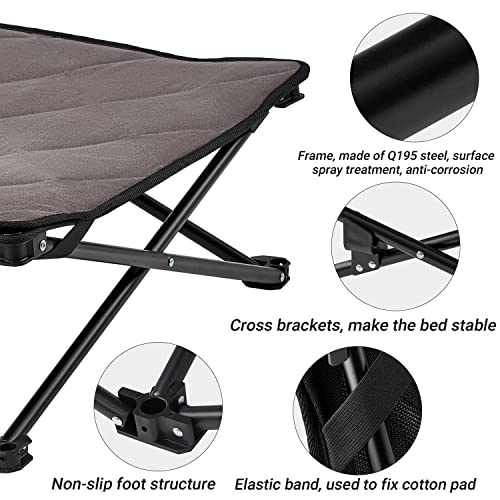 Foto 6 pulgar | Cama Elevada Para Perros Kingcamp, Cama Elevada Para Perros, Exterior, Pequeña - Venta Internacional.