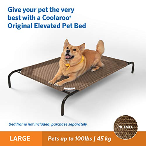Foto 5 pulgar | Funda De Repuesto Coolaroo Elevated Pet Bed, Tamaño Grande, Color Nuez Moscada - Venta Internacional.