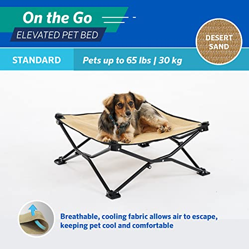 Foto 6 pulgar | Cama Elevada Para Mascotas Coolaroo On The Go Standard Desert Sand - Venta Internacional.