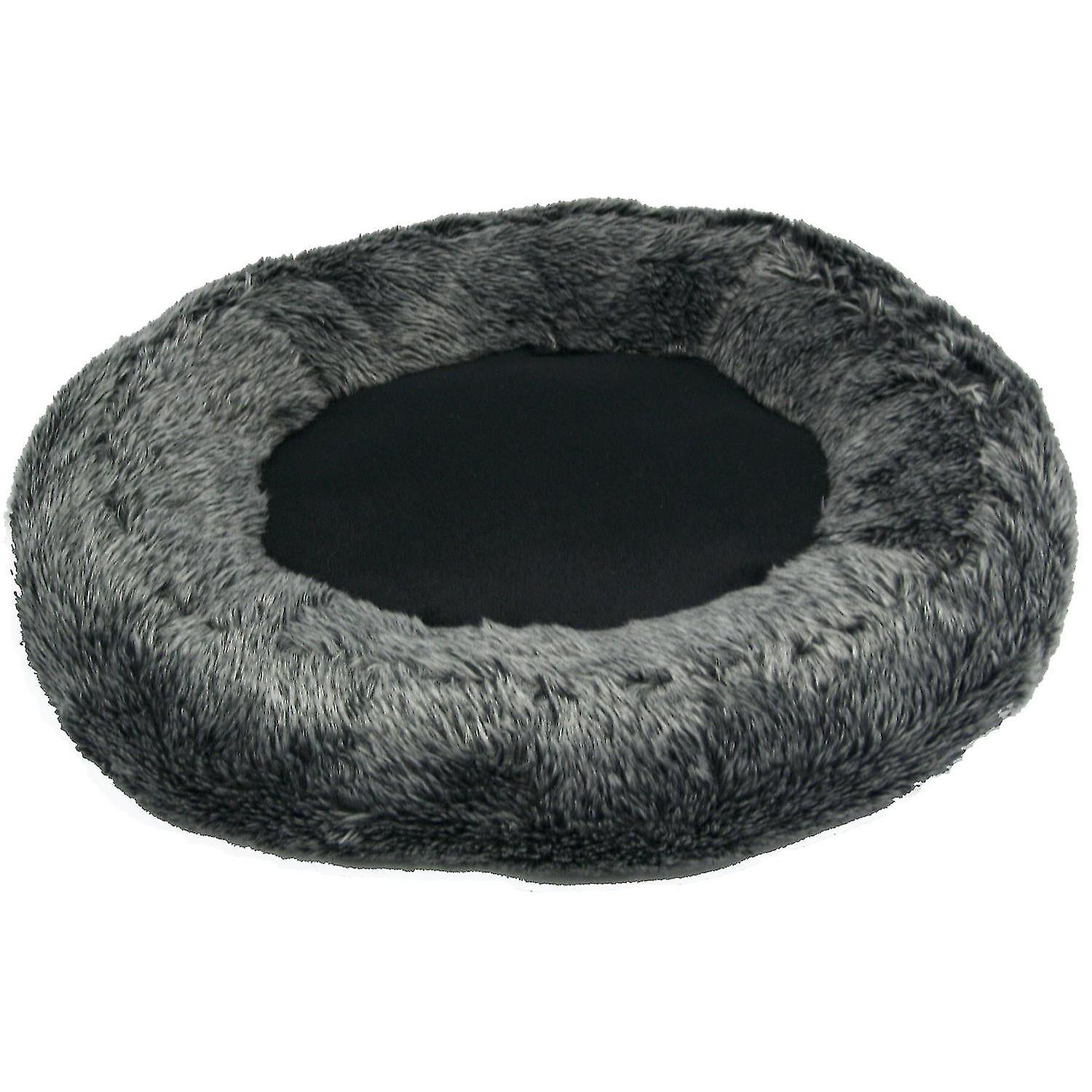 Cama Para Perros Huoguo Luxury Cat Snoozer, Color Carbón - Venta Internacional.
