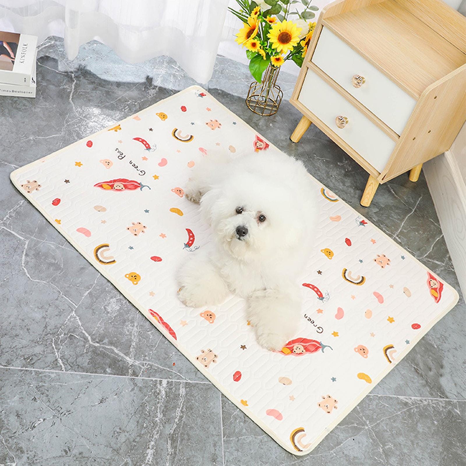 Alfombrilla De Refrigeración Para Mascotas Huoguo Ice Silk Para Perros Y Gatos, 60 X 40 Cm, Color Ca - Venta Interna $494