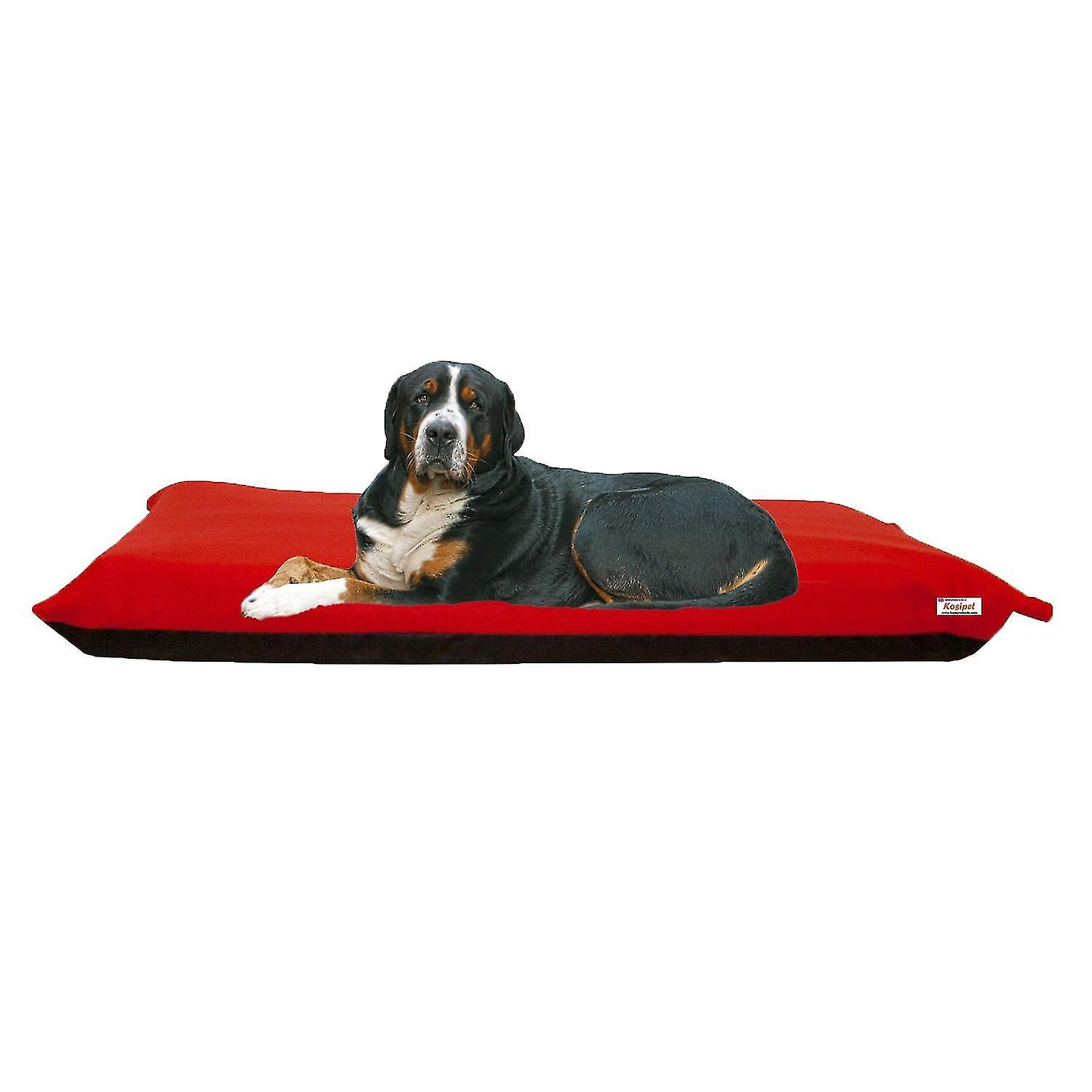 Foto 3 pulgar | Cama Para Perros Huoguo De Forro Polar Rojo Grande Con Funda Extraíble De Espuma De 10 Cm - Venta Internacional.