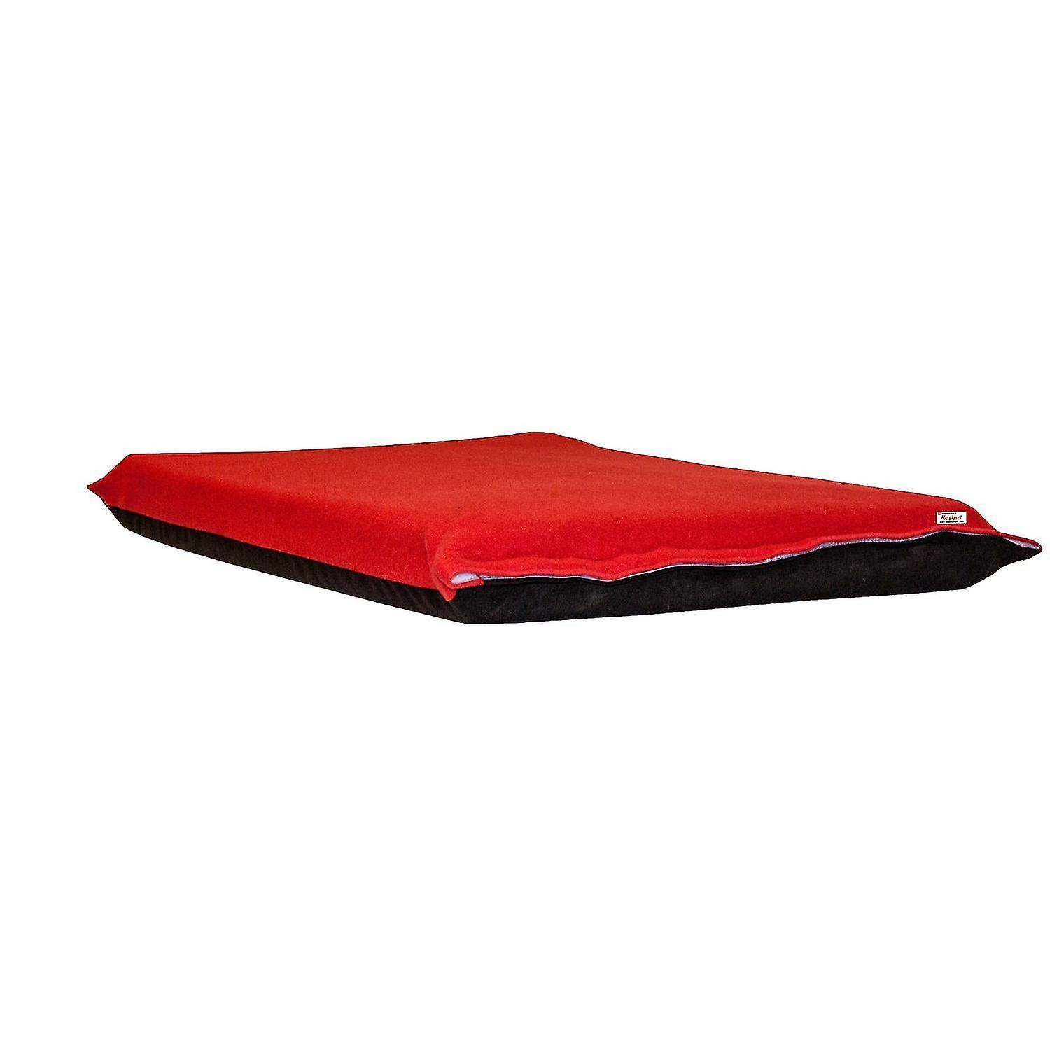Foto 6 pulgar | Cama Para Perros Huoguo De Forro Polar Rojo Grande Con Funda Extraíble De Espuma De 10 Cm - Venta Internacional.